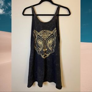 Black Tiger Dress Small